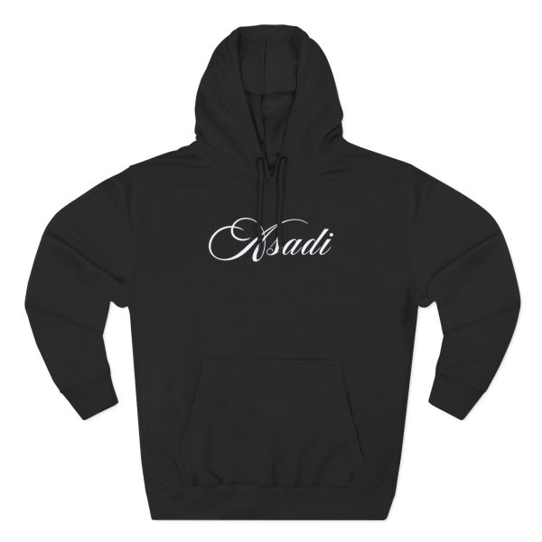 Khan Asadi Cursive Three-panel Fleece Hoodie