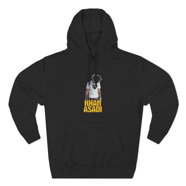 Khan Asadi Bold Three-panel Fleece Hoodie