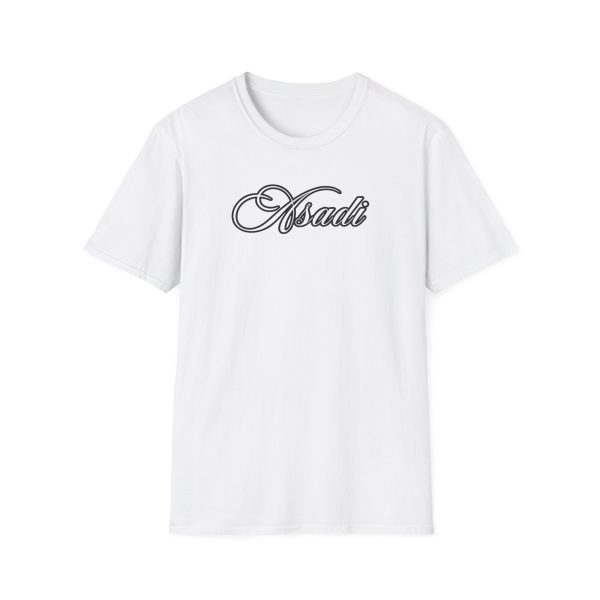 Khan Asadi Cursive Unisex Softstyle T-shirt