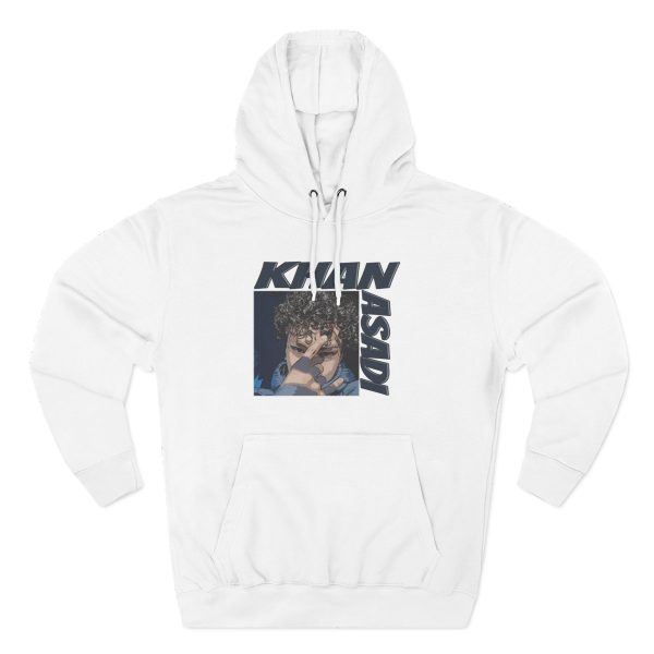 Khan Asadi Frame Three-panel Fleece Hoodie